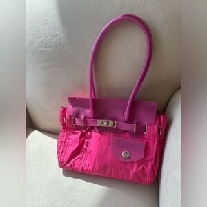 Martina K Bubble Gum Pink & Purple Barbie Bag